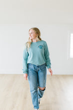 Load image into Gallery viewer, Cropped Make It Happy Sweatshirt

